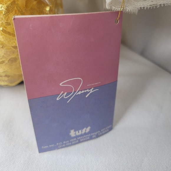 Vintage Sarah 23.5" Porcelain Doll by William Tung Limited Edition #921/1000 - Picture 8 of 12